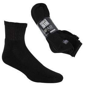 Socks Men's Air Sports World Quarter 10 For $10 Side View With Package
