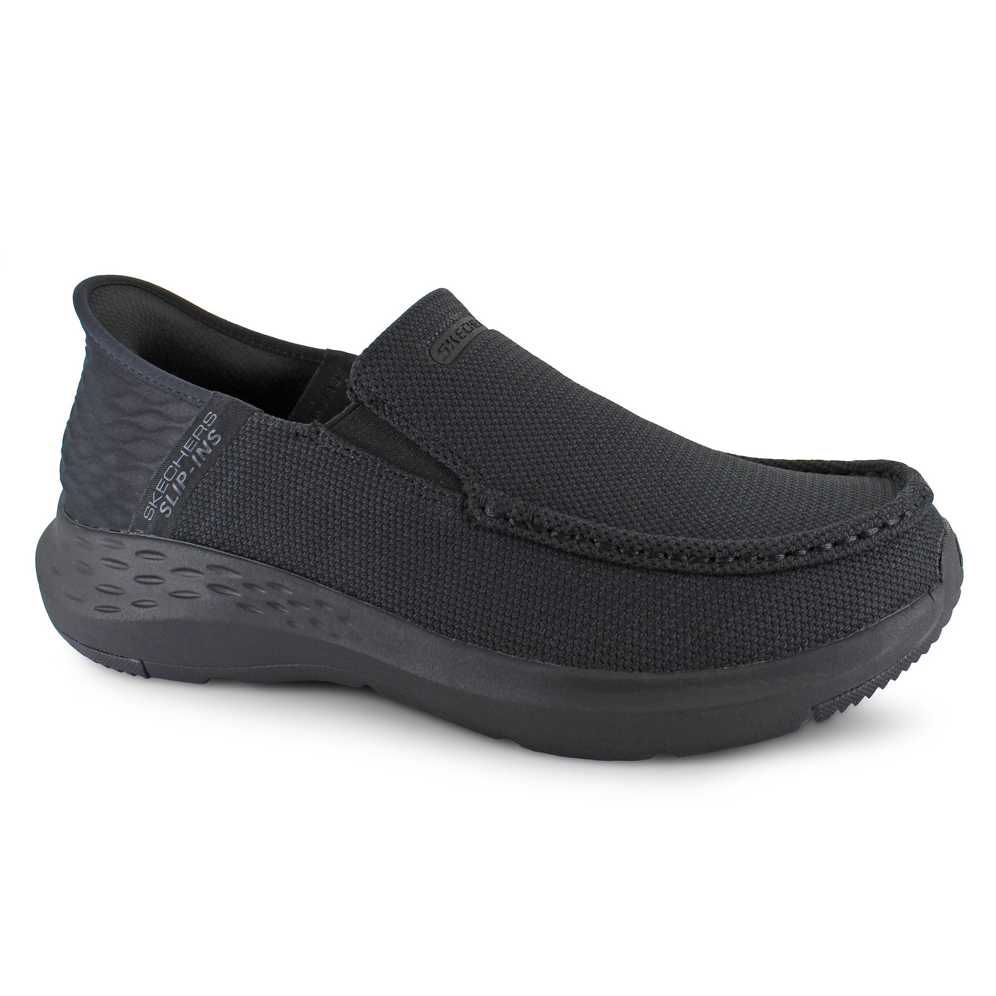 Skechers men's parson-trest slip store on canvas moc toe oxford