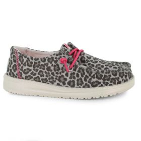 Casual Shoes HEYDUDE Wendy Youth Luxe Leopard Right Side View
