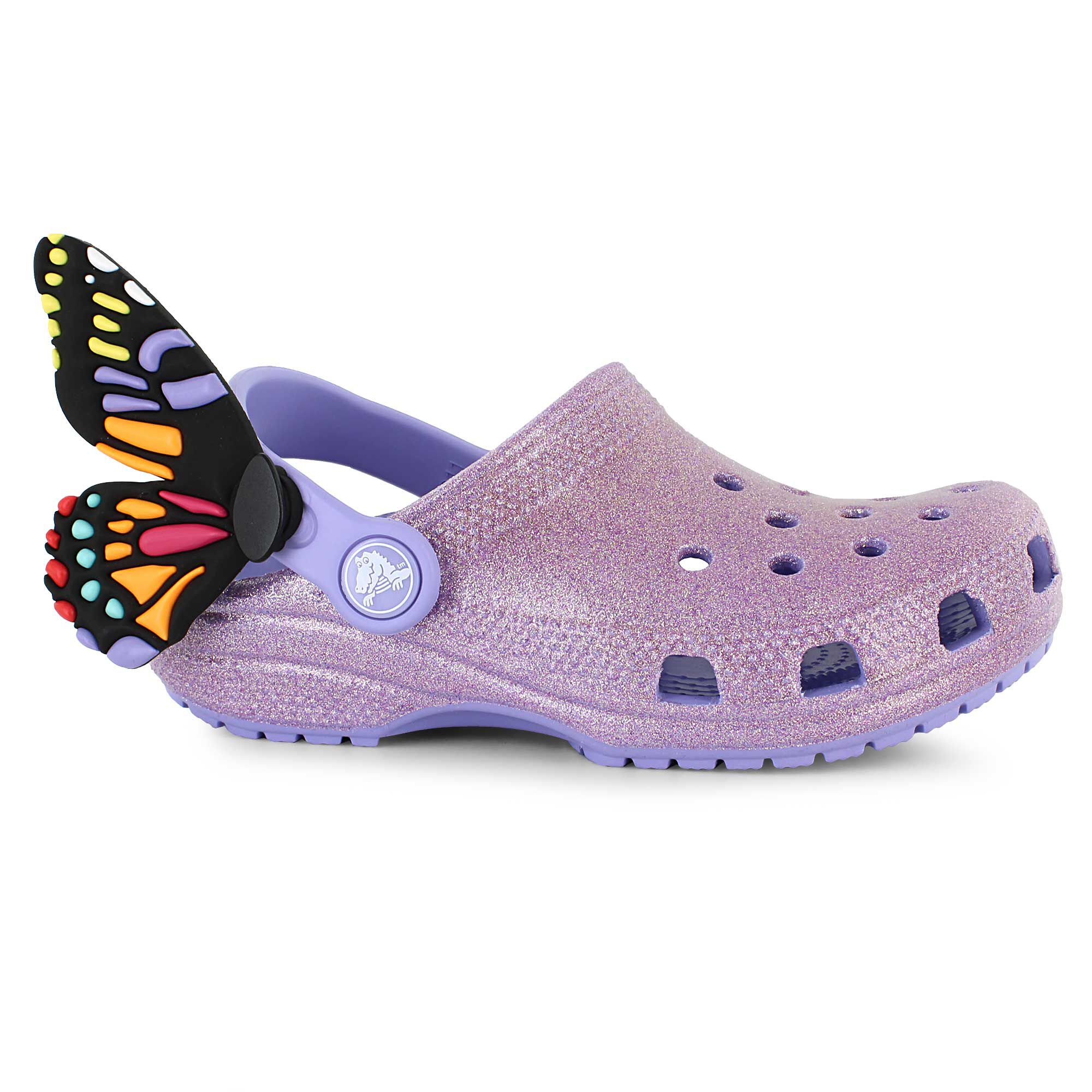 Crocs Classic IAM Butterfly Clog-K Right Side View