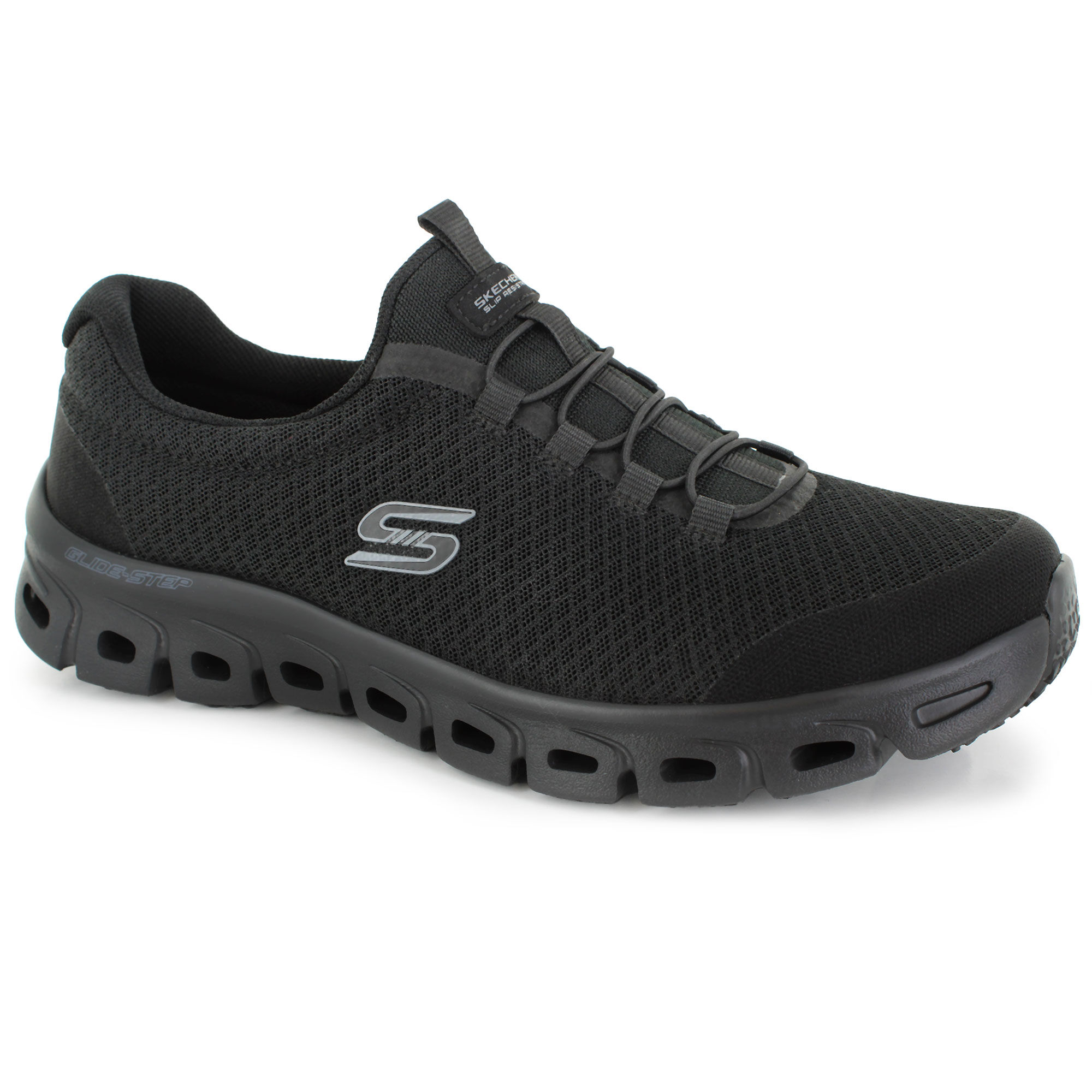 Skechers Work Slip-Resistant: Glide-Step Right Side View