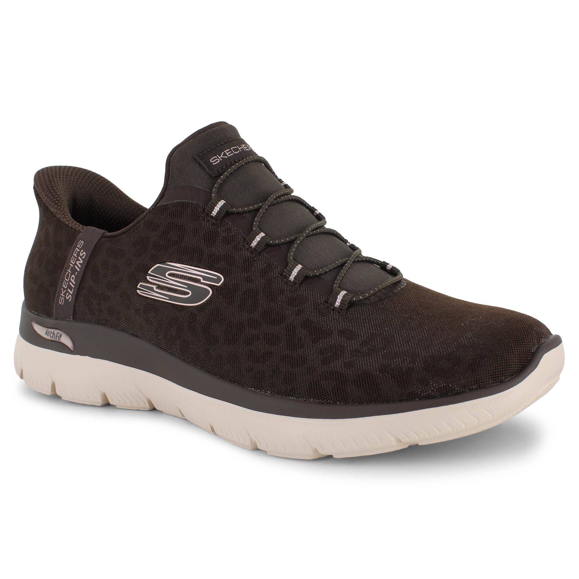 Skechers Slip-ins - Summits - Luxe Leopard Right Side View