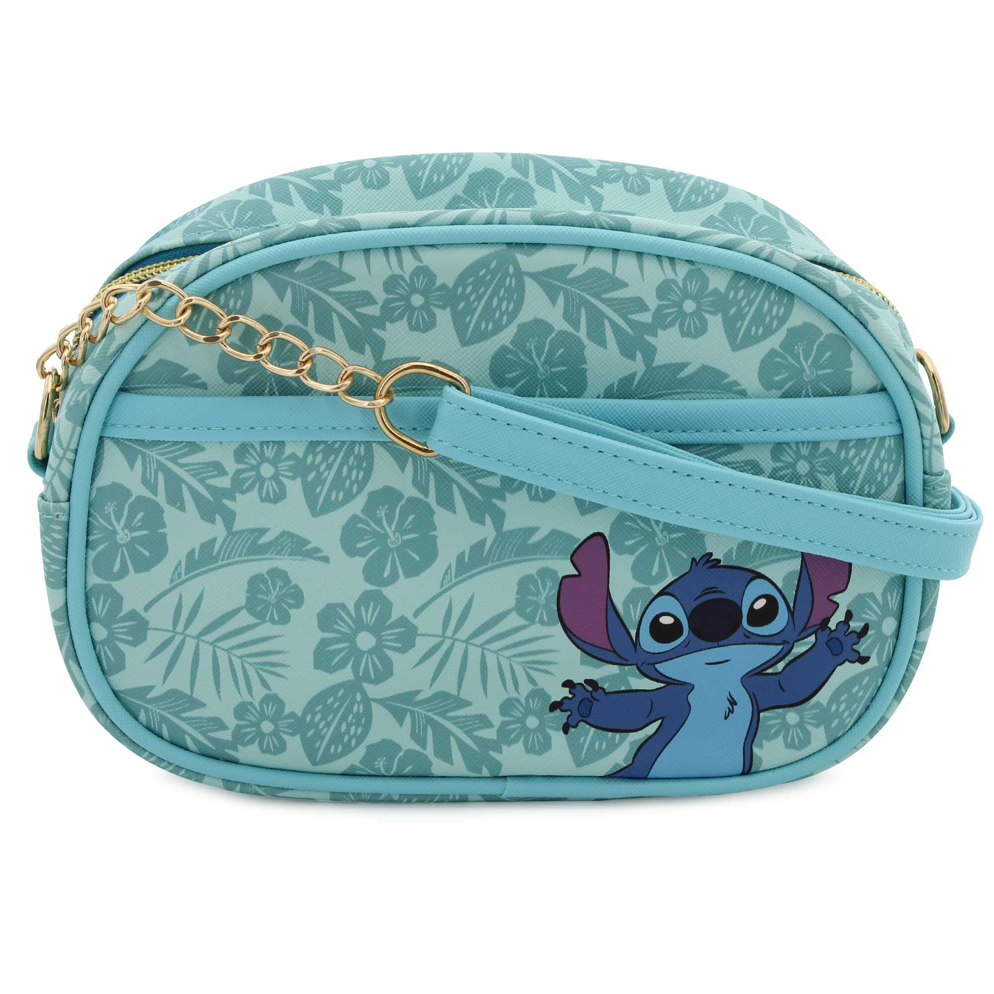 Disney Stitch Camera Crossbody Bag Front View