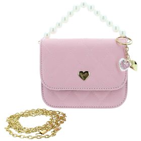  a little obsessed Quilted Heart Mini Tote Front View