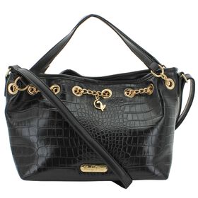  Baby Phat Faux-Crocodile Rebecca Shoulder Bag Front View