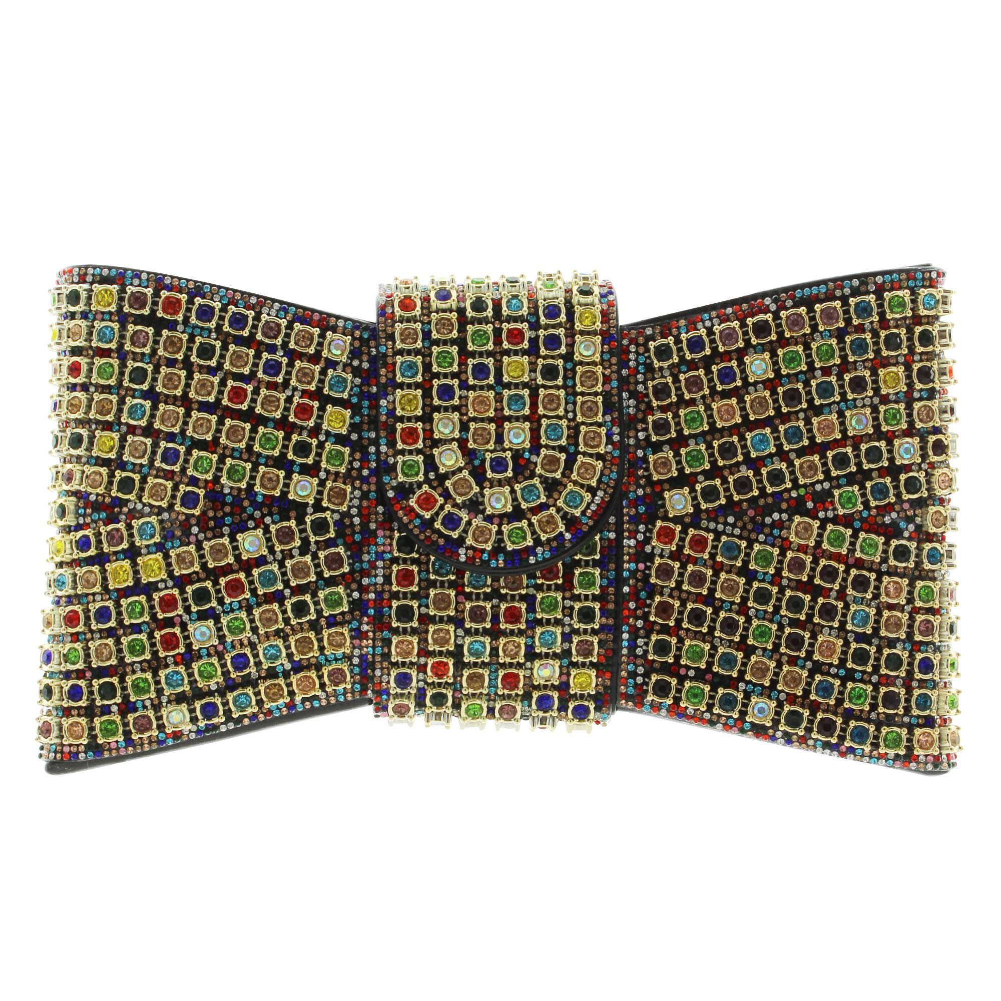 Lady Couture Multi-Colored Ivy Bag Front View