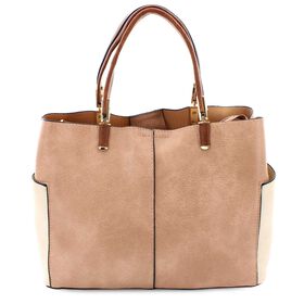 Black Friday Sale DS Bags Bruce Color-Block Satchel Front View