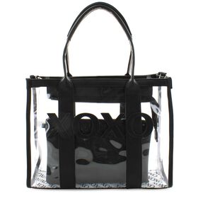 Handbags XOXO Paxton Clear Tote With Matching Wristlet Front View