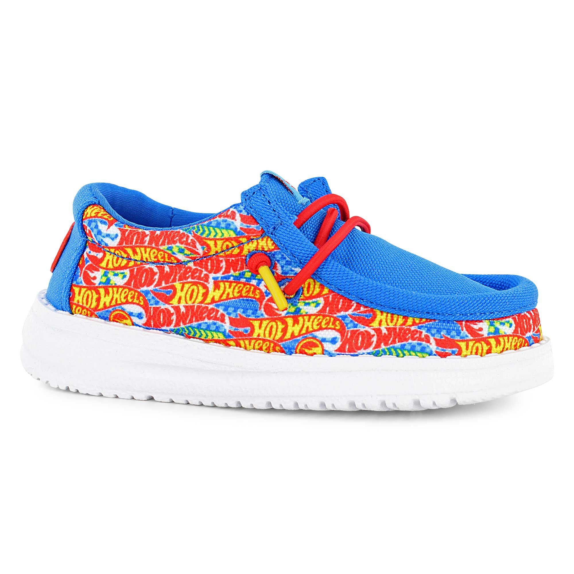 HEYDUDE Wally Funk Hot Wheels Toddler Right Side View