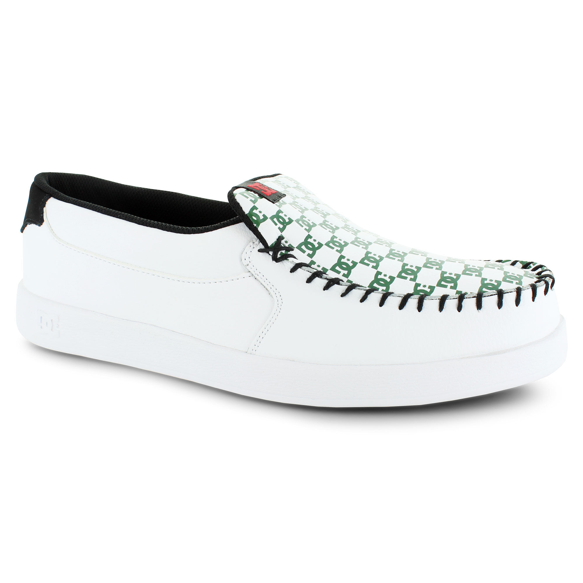 white dc villain shoes