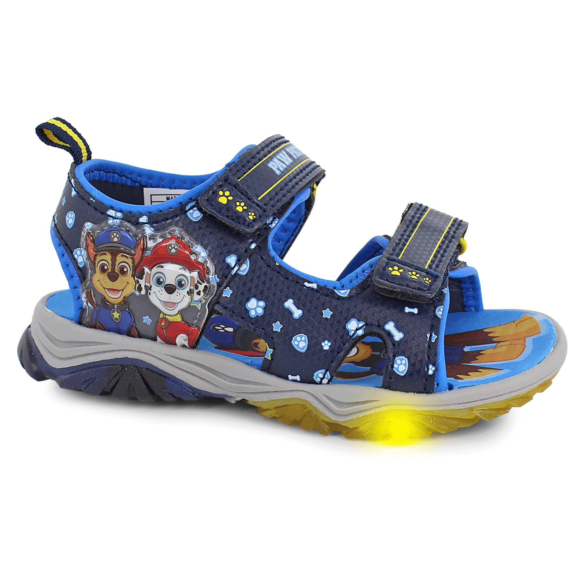 paw patrol sandals light up