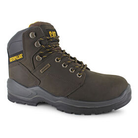Brown Shoes Caterpillar Striver Waterproof Steel-Toe Right Side View