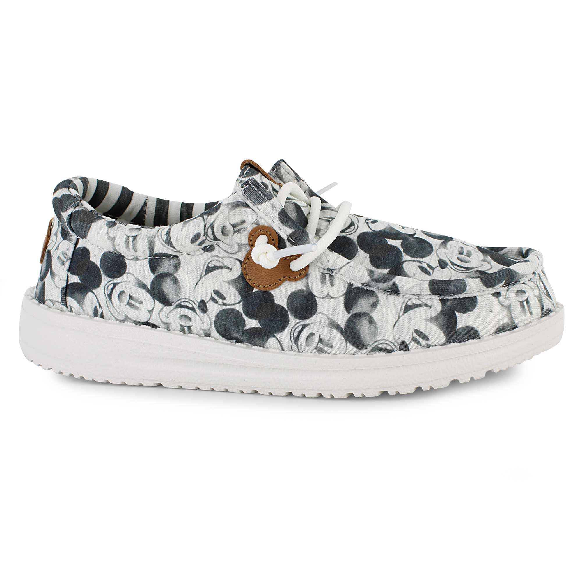 HEYDUDE Wally Youth Disney Mickey Mouse Print Right Side View