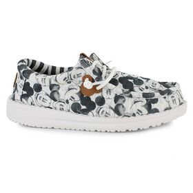  HEYDUDE Wally Youth Disney Mickey Mouse Print Right Side View