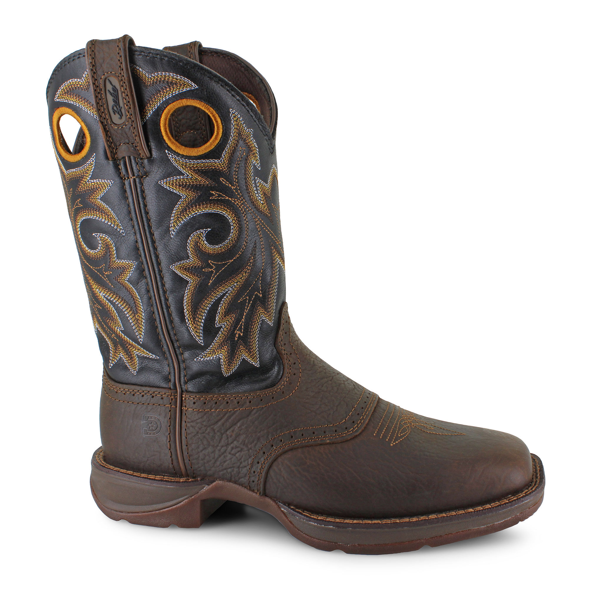 Durango Rebel 11" Square-Toe Right Side View
