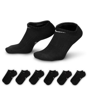 Boys' Socks Kids' Nike Everyday Cushioned No-Show 6-Pair Pack Side View With Package