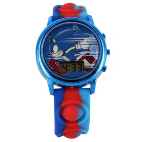 Character Sonic The Hedgehog Popper Watch Front View