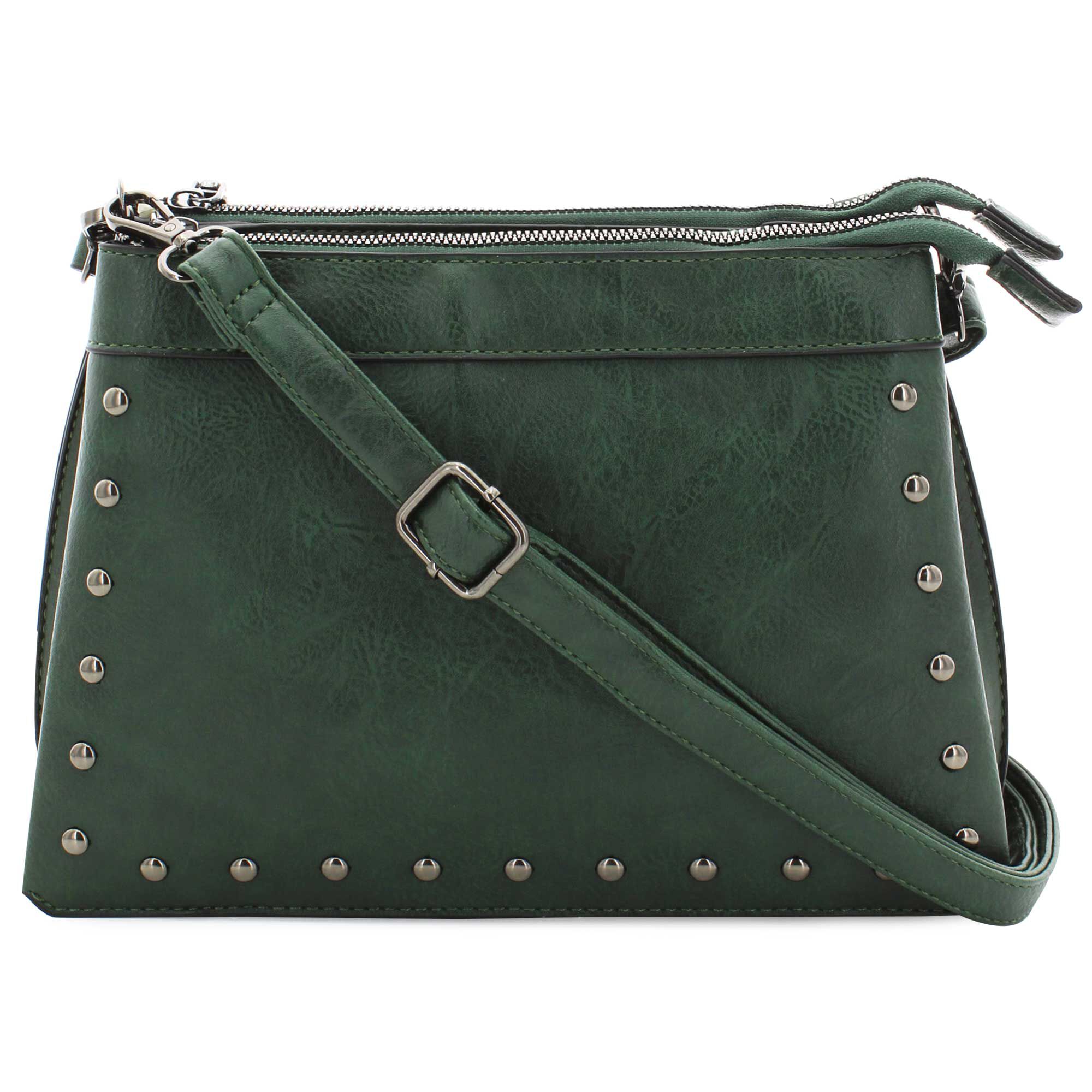 Sam & Hadley East/West Crossbody Front View