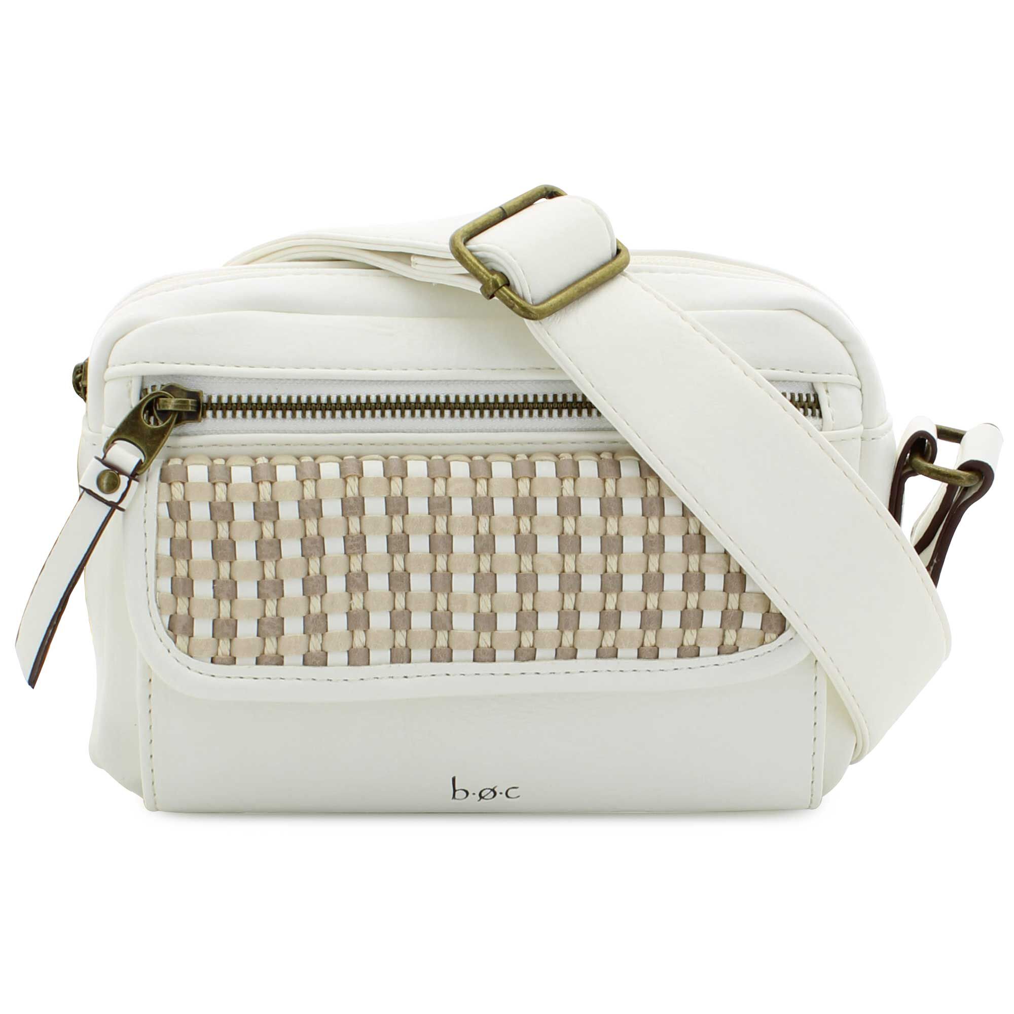 b.o.c. Addison Woven Organizer Front View