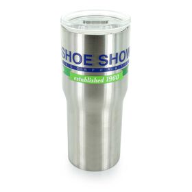  60th Anniversary Stainless Steel 20 oz Tumbler Front Angle View