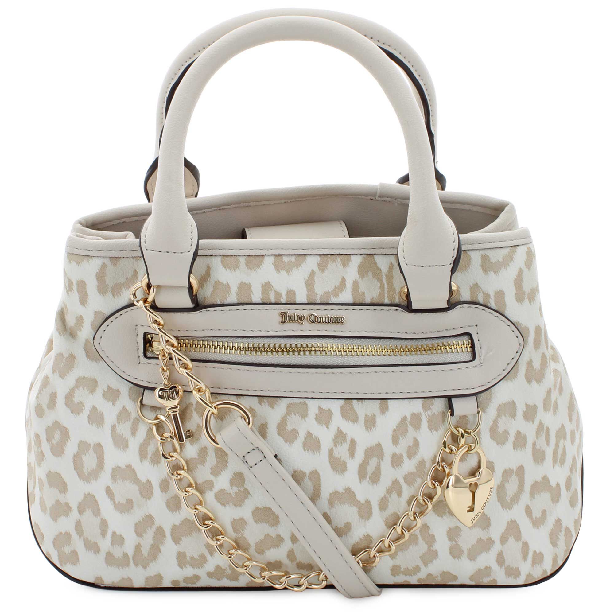 Juicy Couture Leopard-Print Locket Crossbody Front View