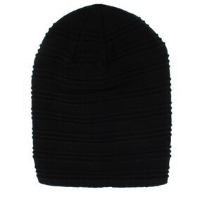 Winter Headwear Stormy Mountain Slouch Beanie Flat View