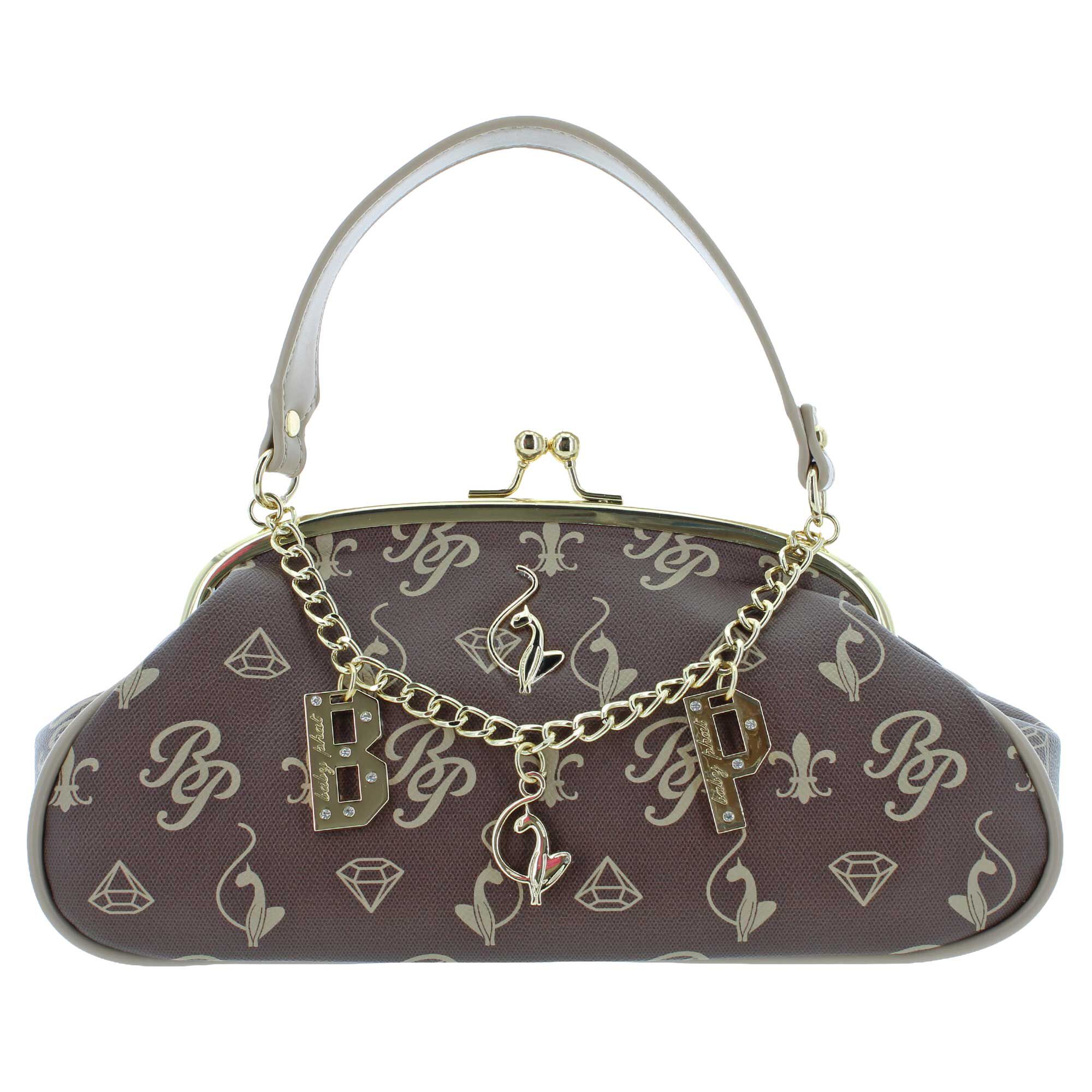 Baby Phat Janet Signature-Print Handbag Front View