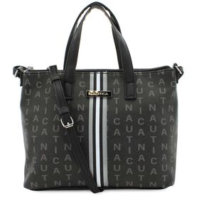 Handbags Nautica Logo Satchel Front View