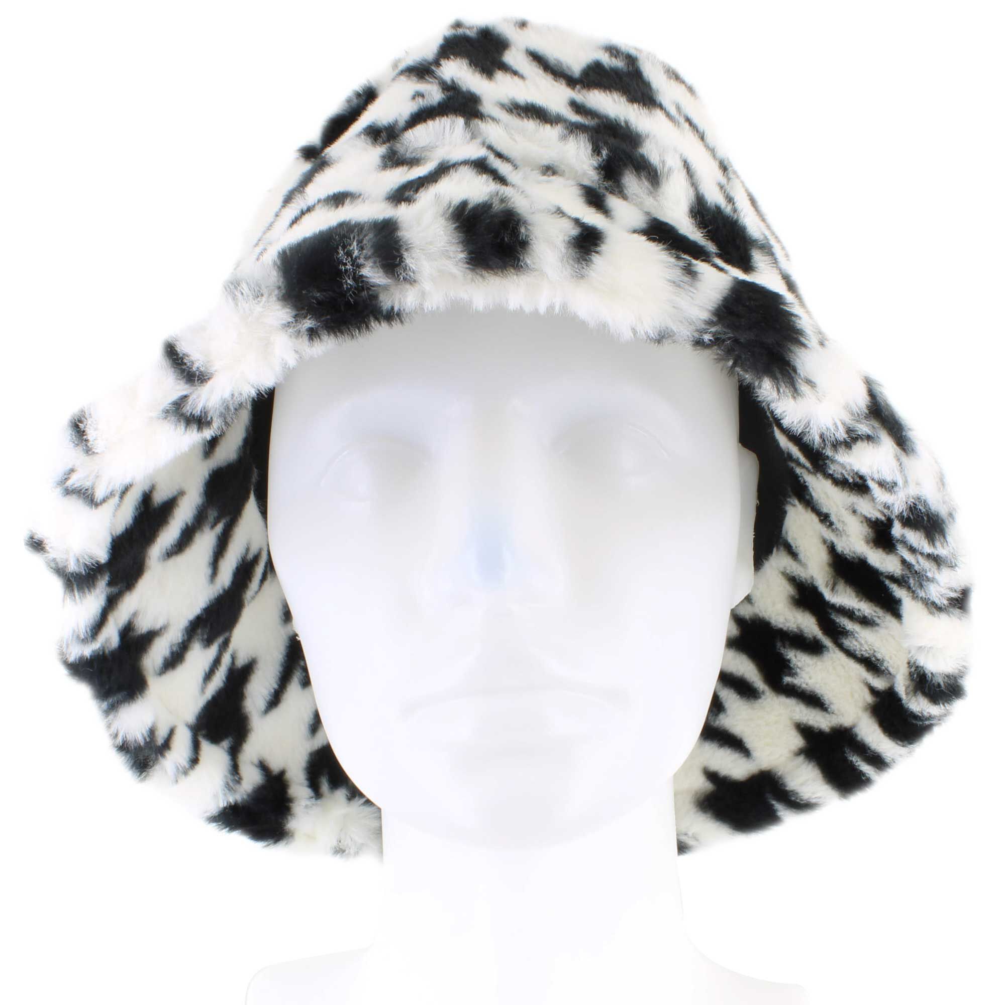Couture Gems Houndstooth Bucket Hat Front View