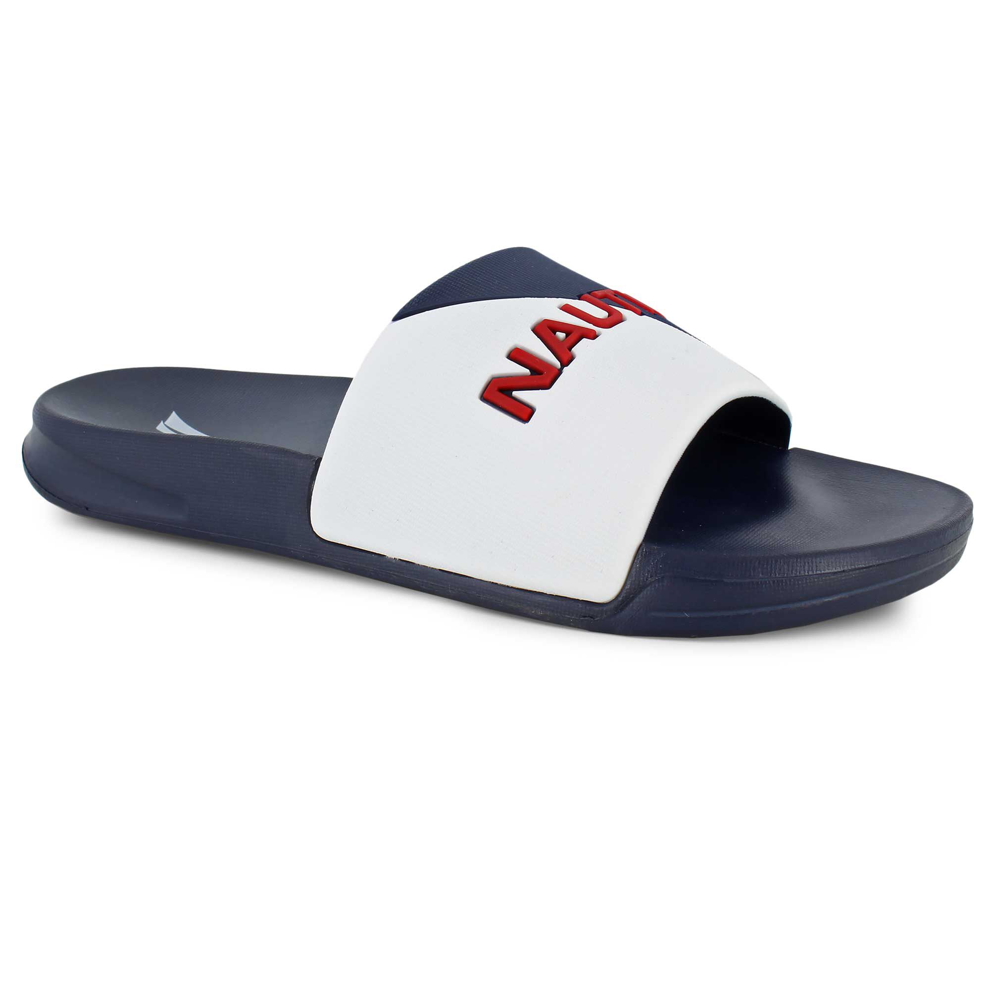 nautica slides black