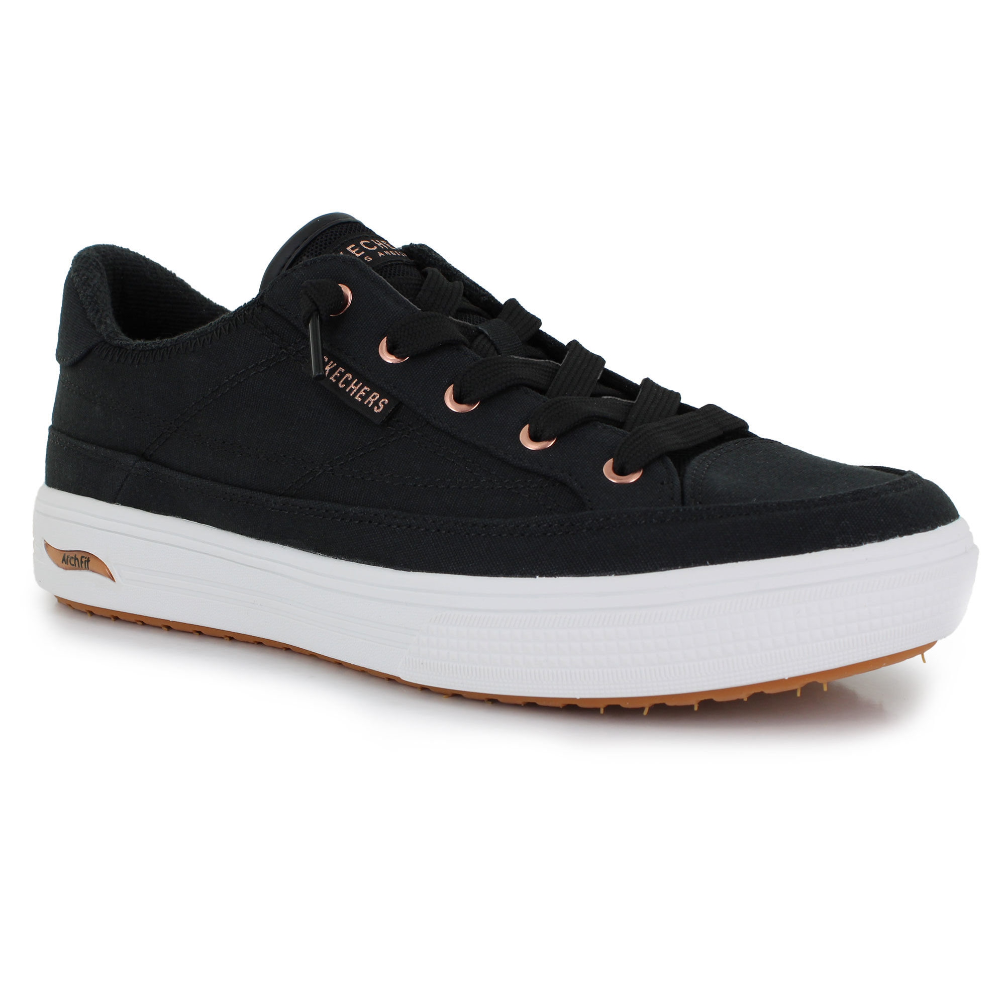 Skechers Street Arch Fit Arcade - Meet Ya There Right Side View