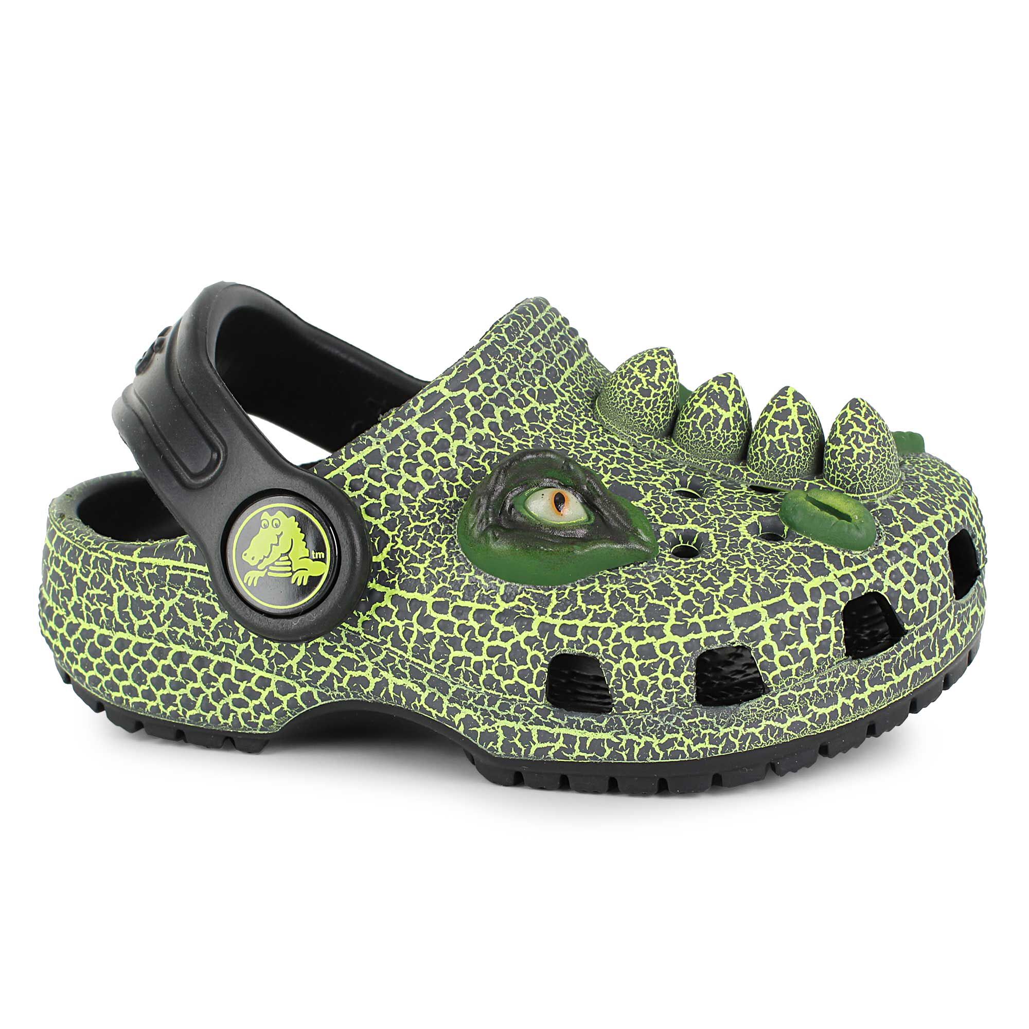 Crocs Classic IAM Scary Dino Clog-T Right Side View