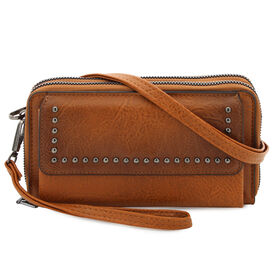  Sam & Hadley Studded Wallet-On-A-String Front View
