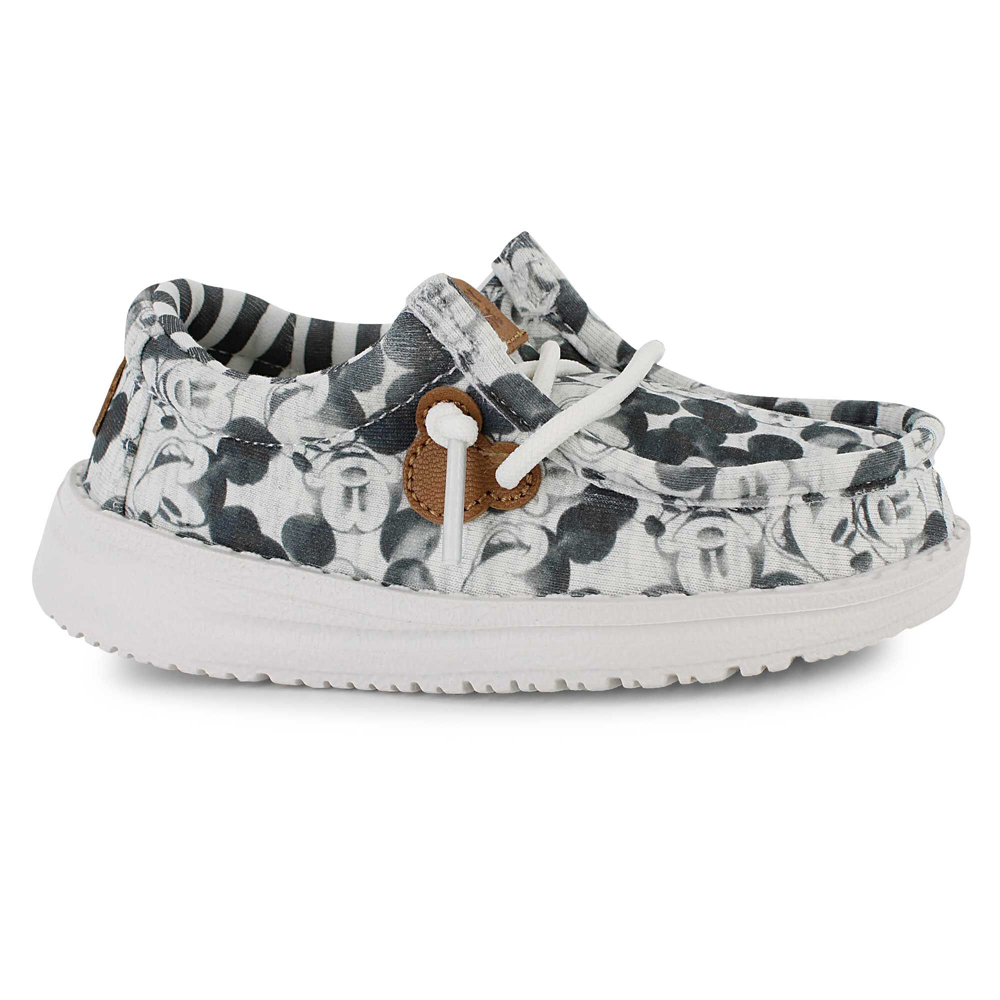 HEYDUDE Wally Toddler Disney Mickey Mouse Print Right Side View