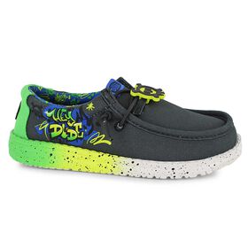  HEYDUDE Wally Youth Graffiti Right Side View