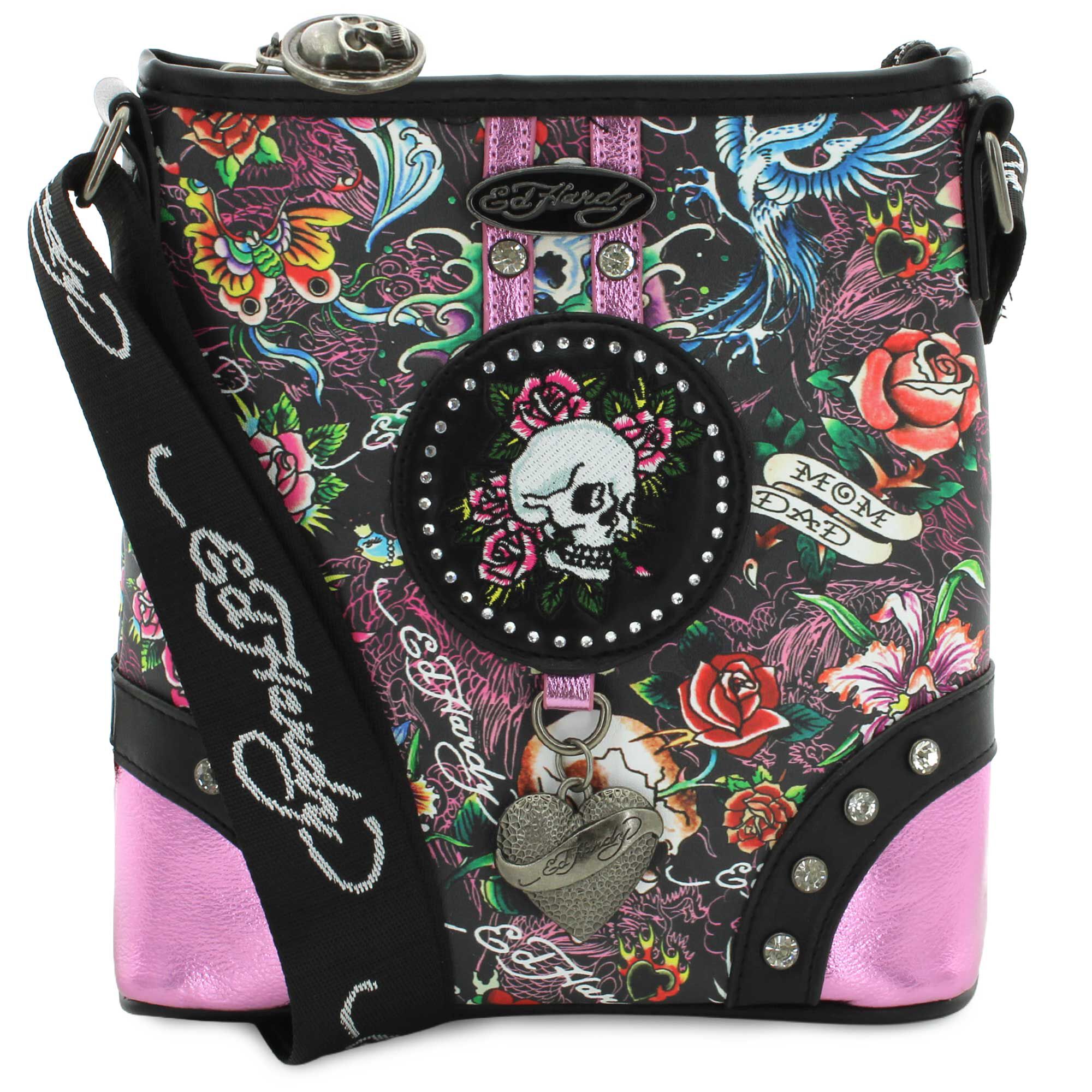 Ed Hardy Crossbody Front View