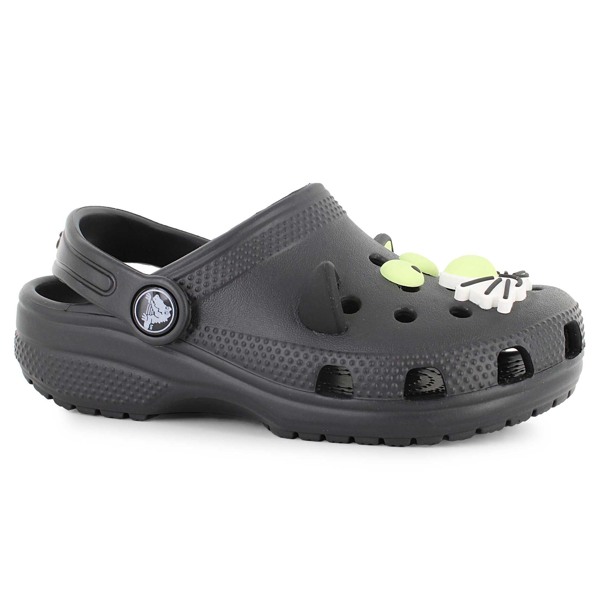 Crocs Black Cat Classic Clog-K Right Side View
