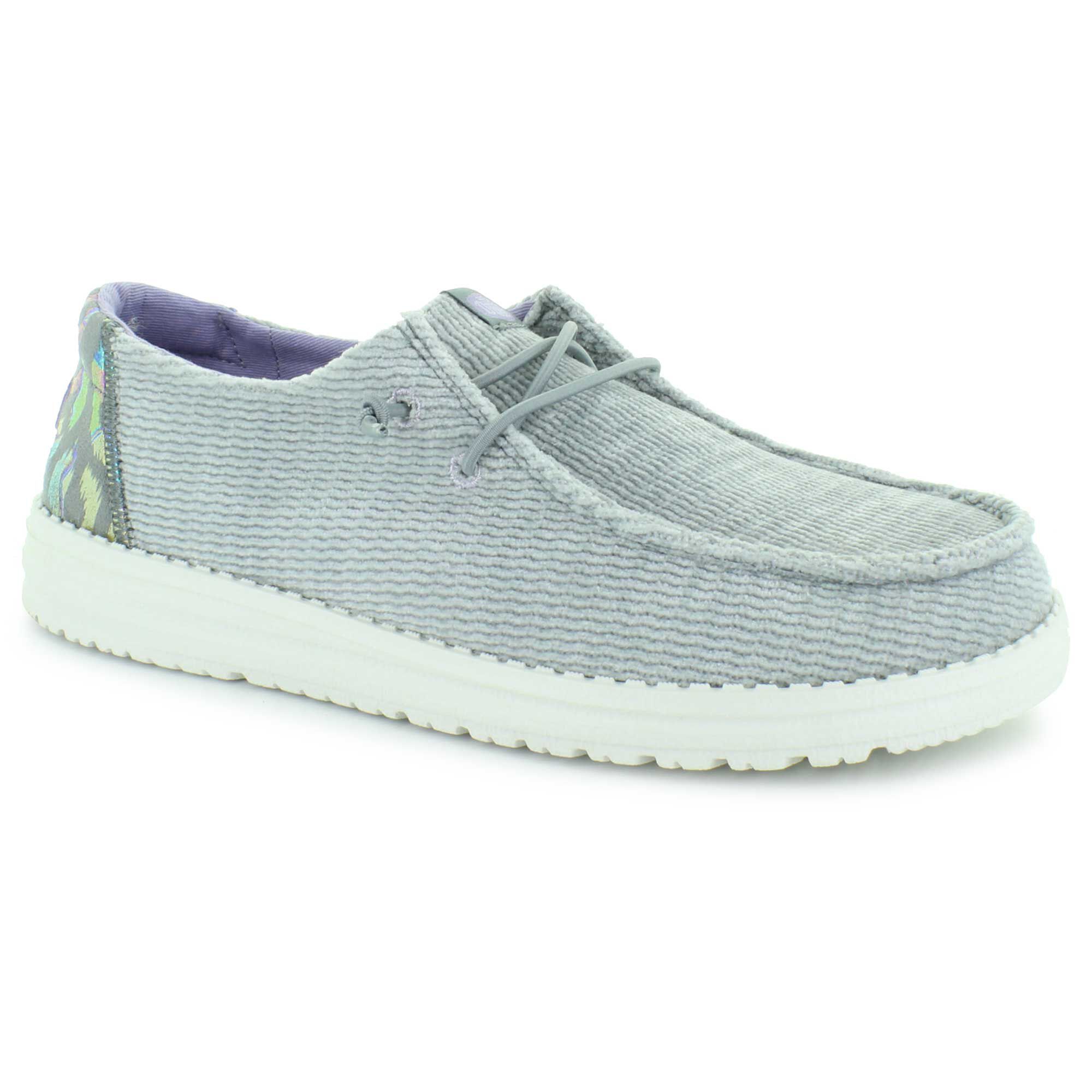 HEYDUDE Wendy Corduroy Leo Right Side View