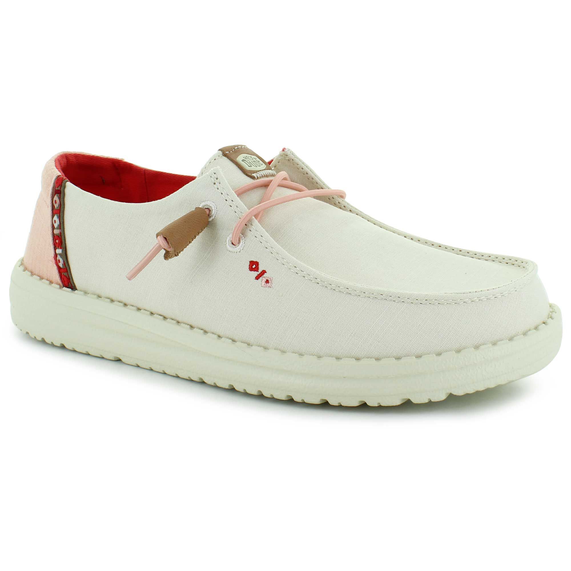 HEYDUDE Wendy Chambray Right Side View