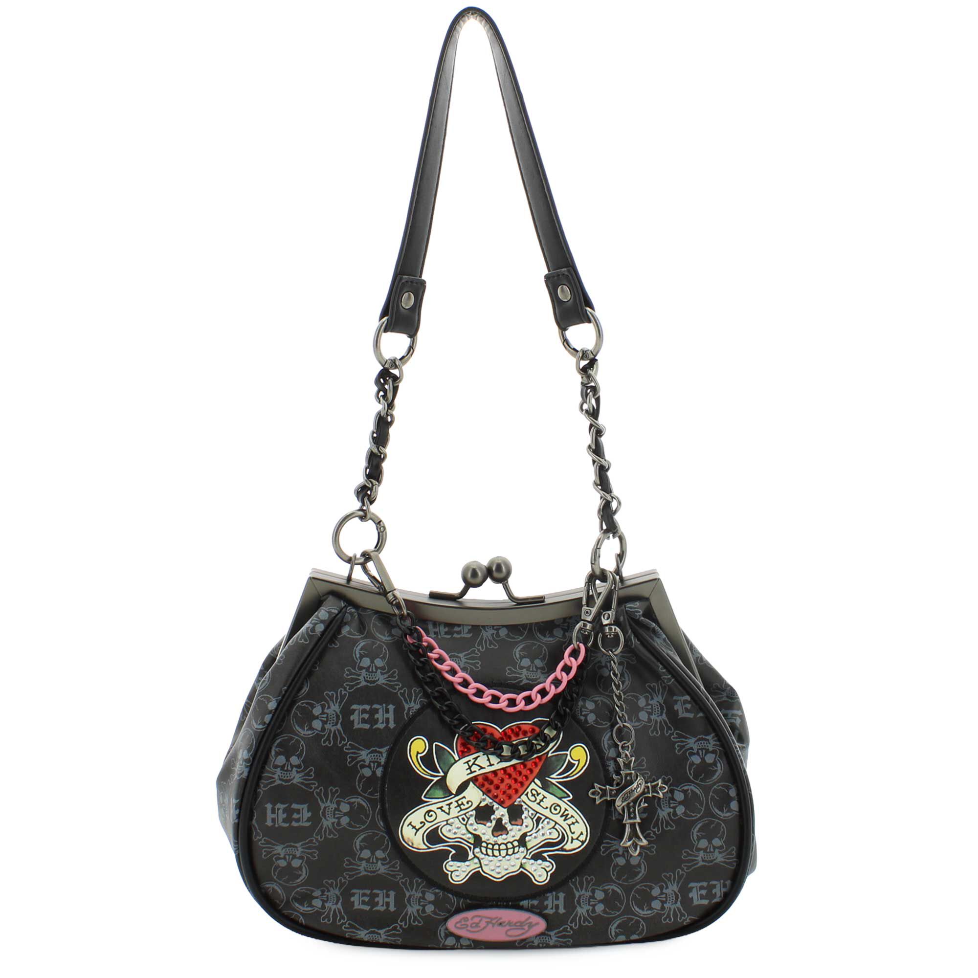 Ed Hardy Mina Kisslock Front View
