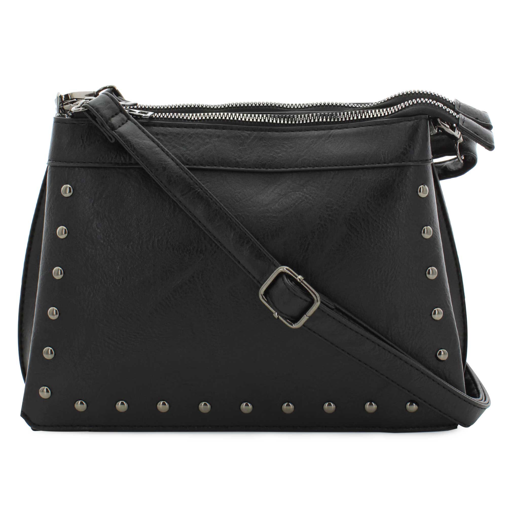 Sam & Hadley GL639 East/West Crossbody Front View