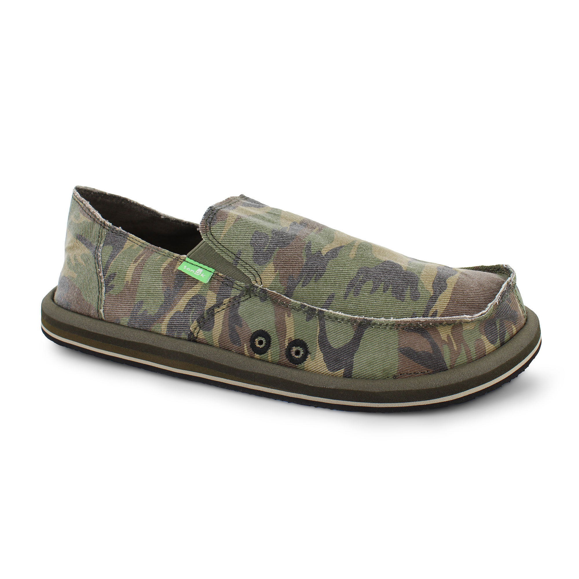 sanuk camouflage shoes