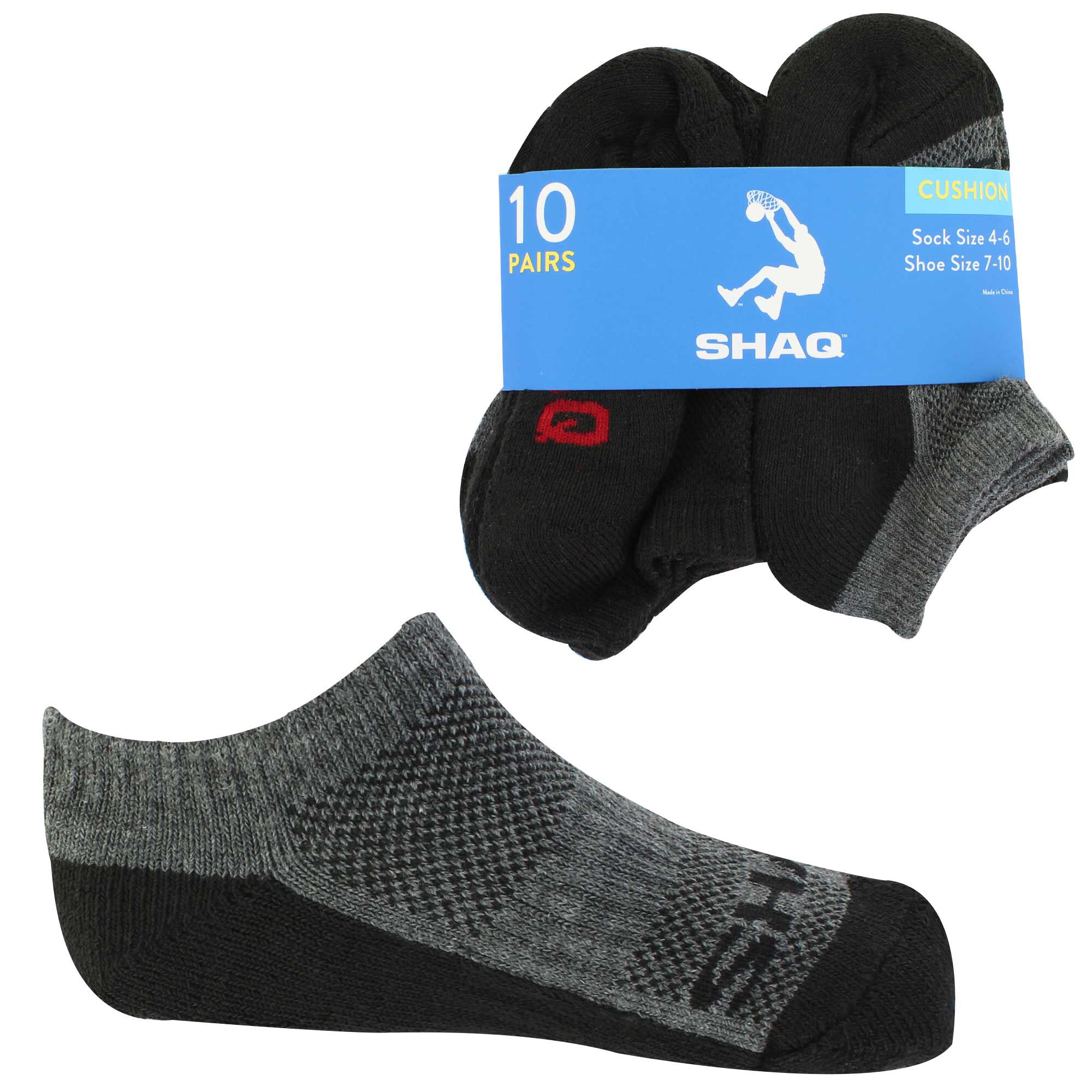 Infants' Shaq Cushioned No-Show 10 For $10 Side View With Package