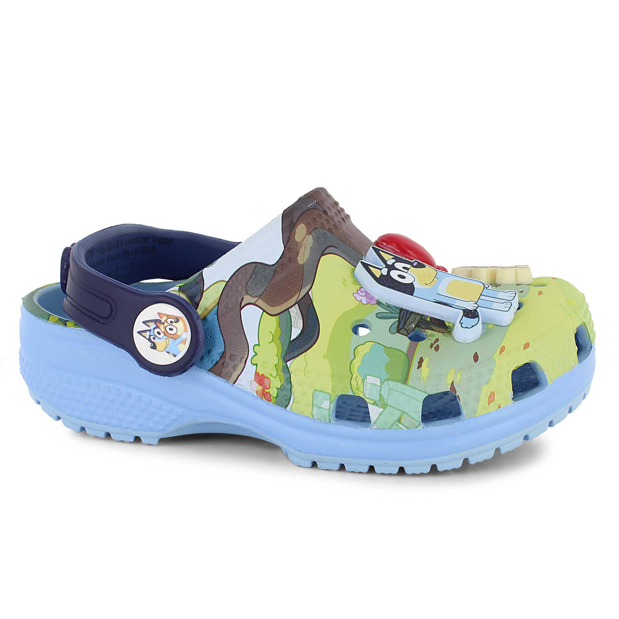 Crocs Bluey Classic Clog-T Right Side View