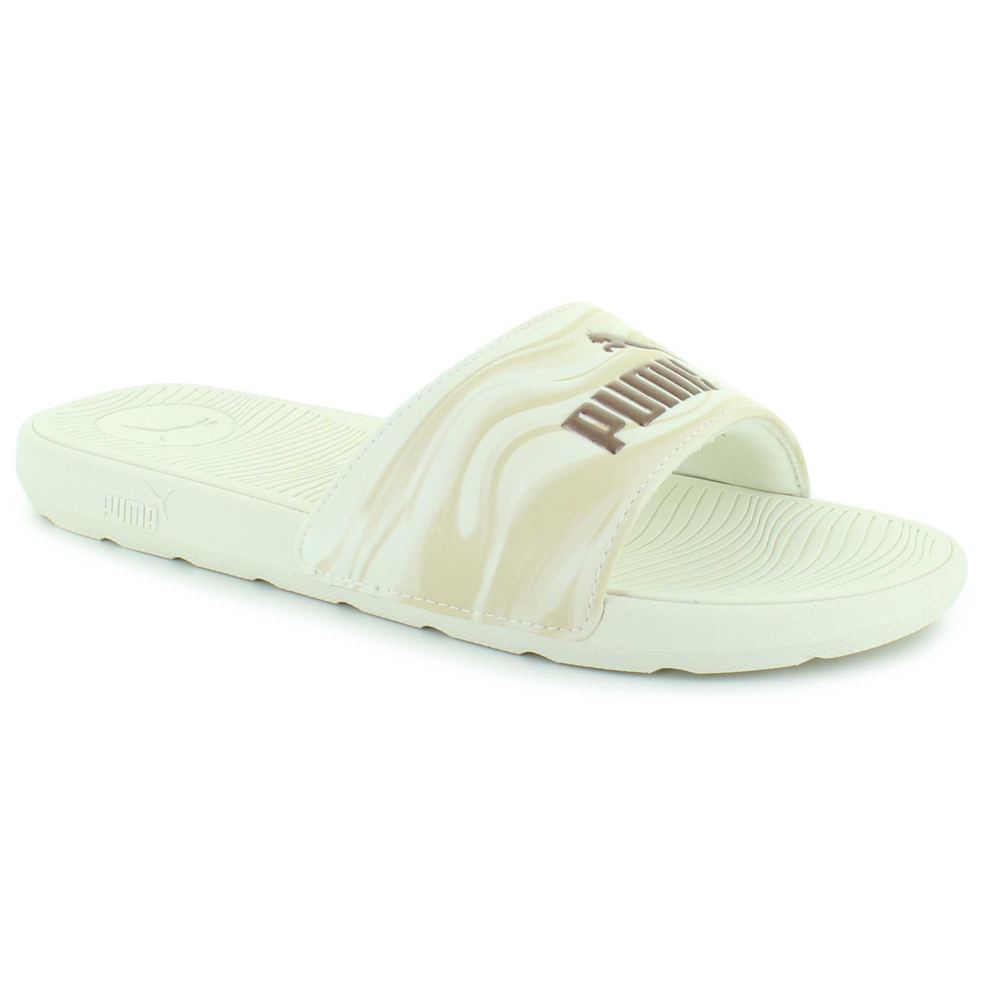 Fuzzy sales puma slides