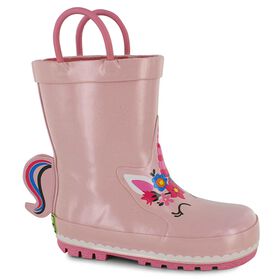 Rain and Weather Boots Western Chief Unity Unicorn Right Side View