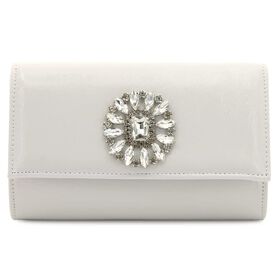  Sasha Fancy Broach Clutch Front View