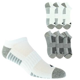  Men's Columbia Sport No-Show 6-Pair Pack Side View With Package