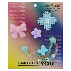 Crocs Jibbitz Crocs Jibbitz Girly Festival 5-Pack Front ViewFront Package View