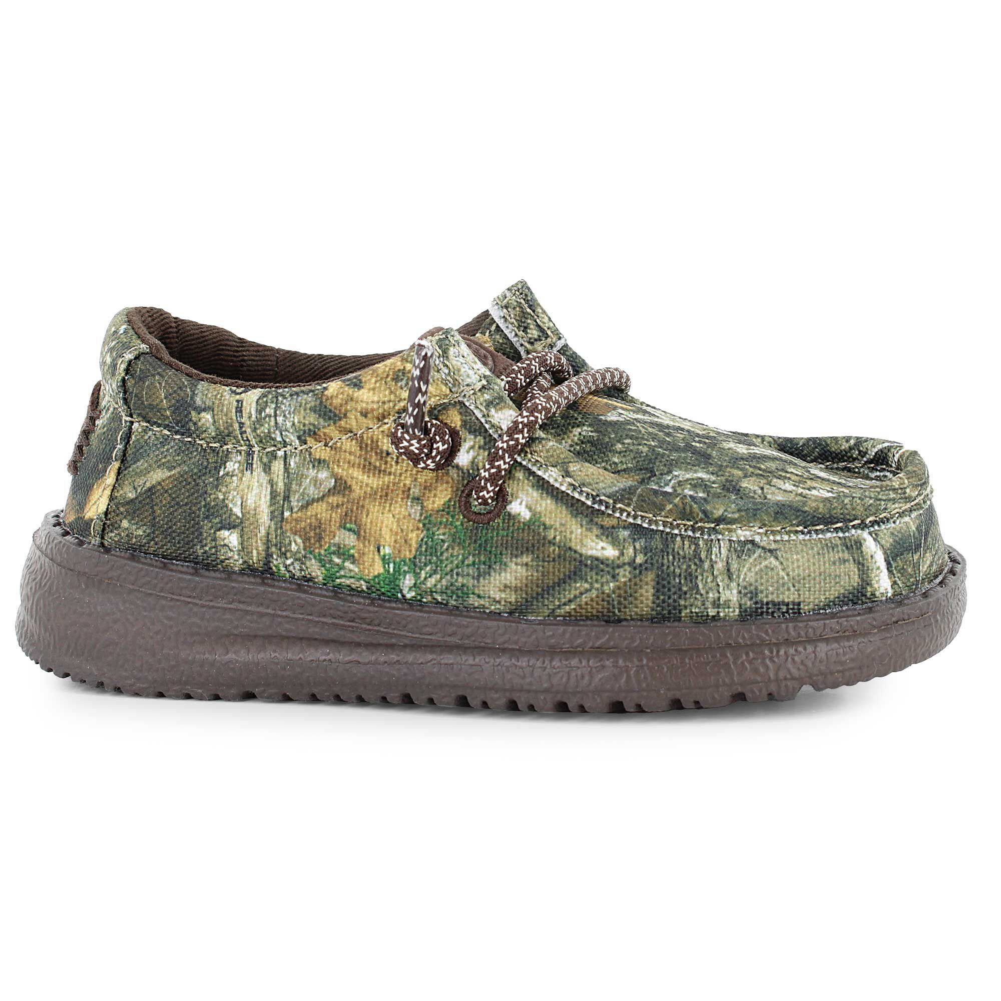 HEYDUDE Wally Toddler Realtree Edge Right Side View
